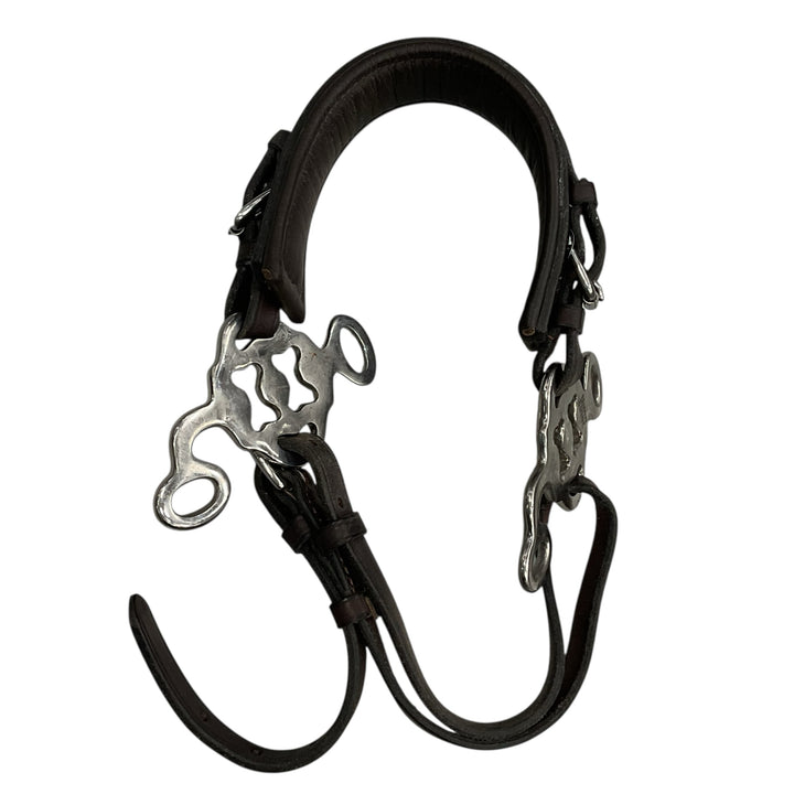 Nunn Finer Double Biscuit Hackamore Brown Used - H