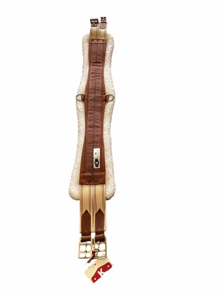 Kincade new white fleece girth 44" B
