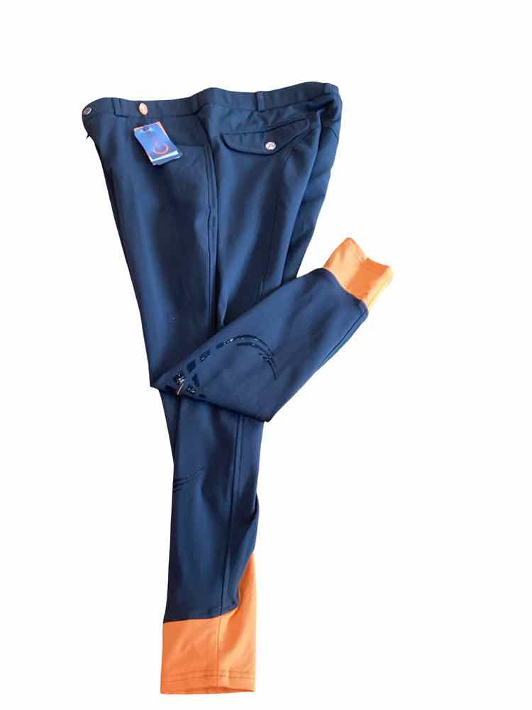 SCHOCKEMOHLE New Mens grey breech size 52 B