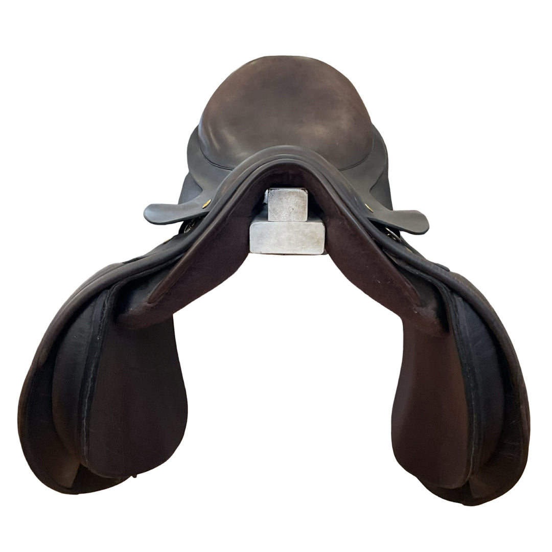 17.5" Black Country Customized Med/Wide Used All Purpose Saddle