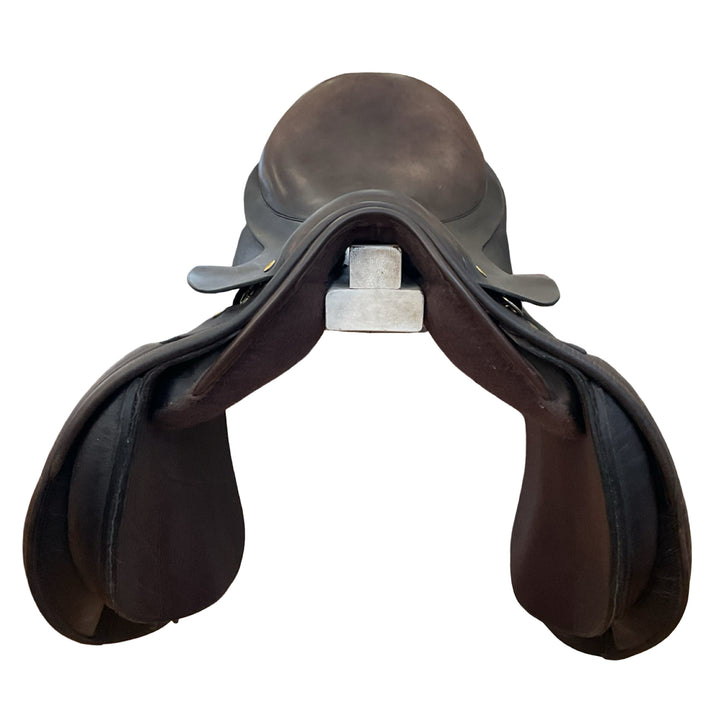 17.5" Black Country Customized Med/Wide Used All Purpose Saddle