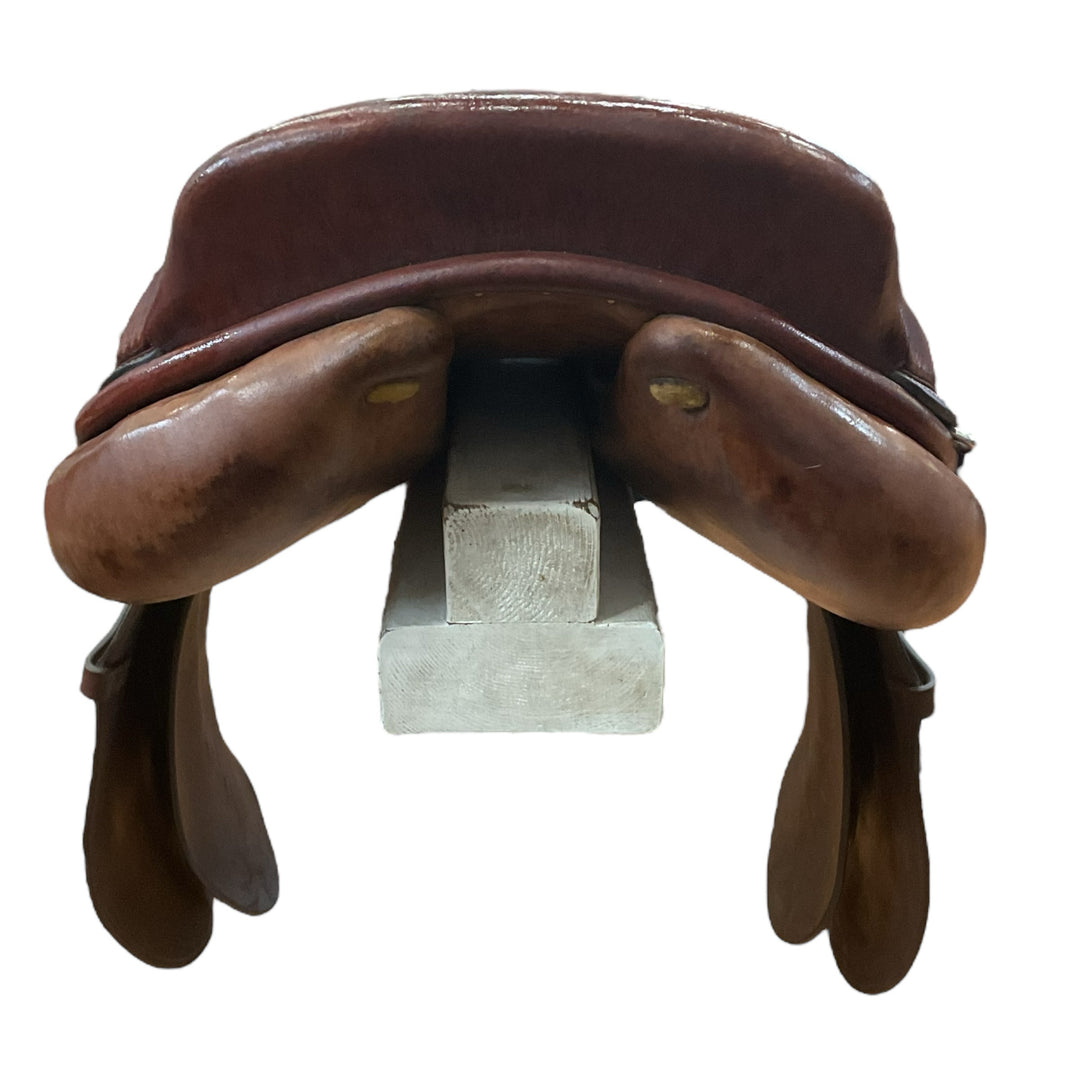 17" Hermes Steinkraus Narrow Used Hunter/Jumper Saddle - H