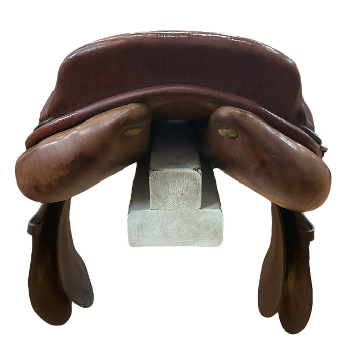 17" Hermes Steinkraus Narrow Used Hunter/Jumper Saddle - H
