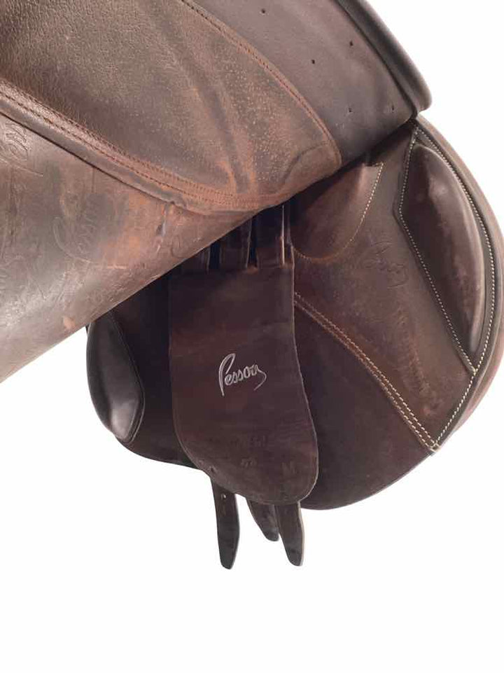 17.5" Pessoa used close contact saddle