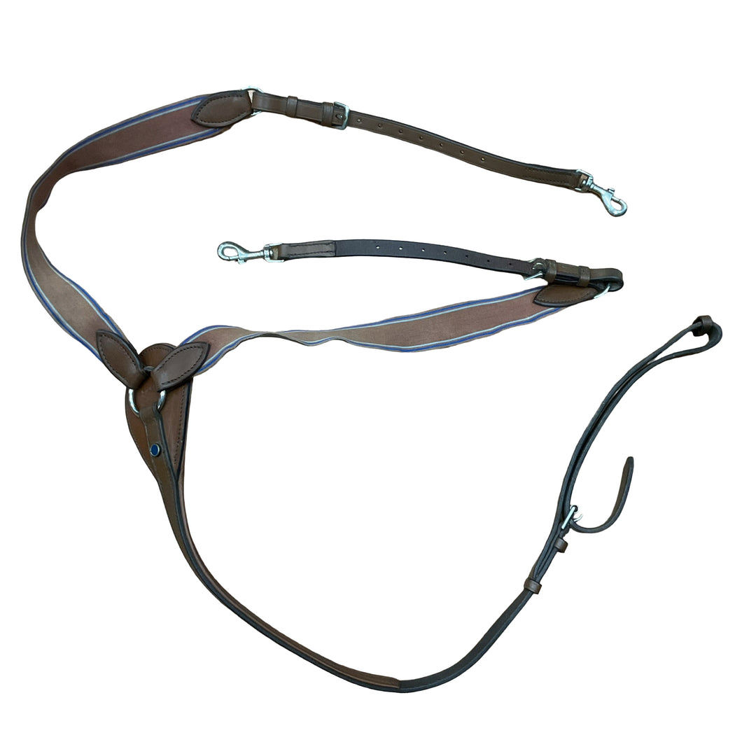 Stubben Full Breastplate w/ Elastic Light Brown Used