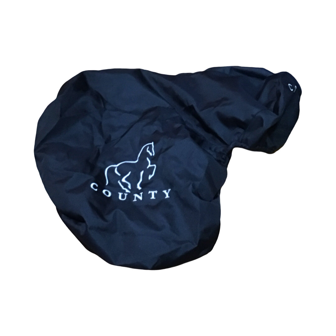 County LG Fleece Lined Dressage Saddle Cover Used