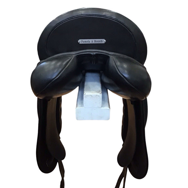 17" County Perfection Narrow Used Dressage Saddle - H