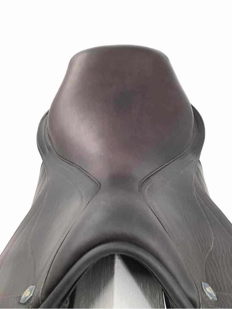 17.5" Hastilow Adjustable tree wool flocked used close contact saddle B