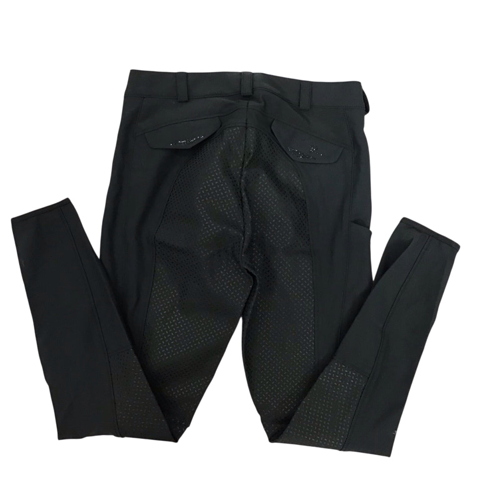 Pikeur Women's 38 Laure GR Full Seat Breech Dark Green Used - H
