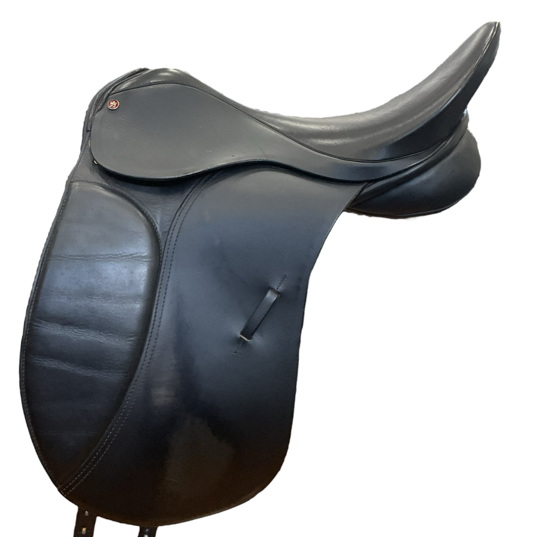 18" Lovatt & Ricketts Oxford Wide Used Dressage Saddle - H