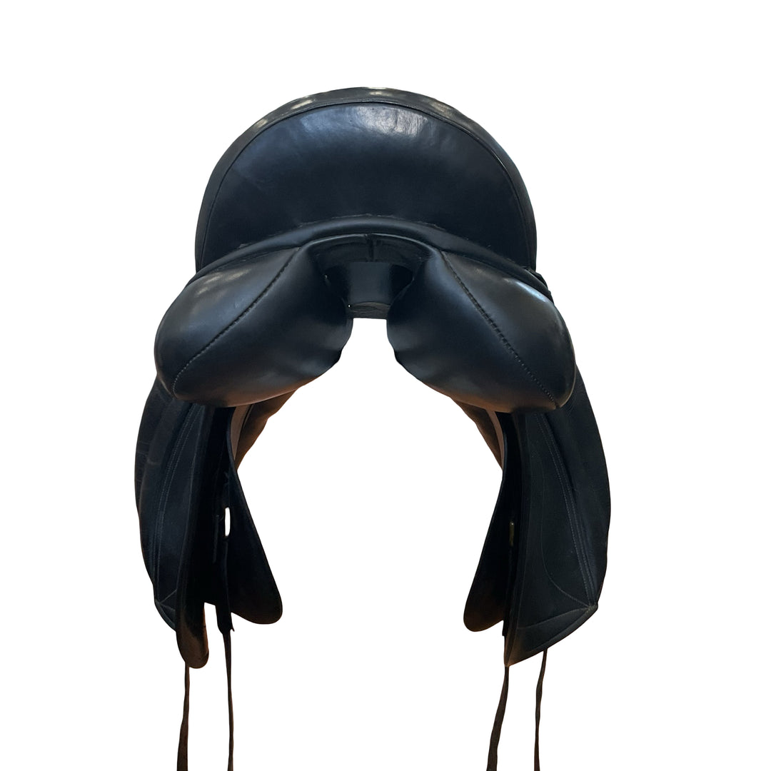 17" Hulsebos Dress CC Med/Wide Used Dressage Saddle