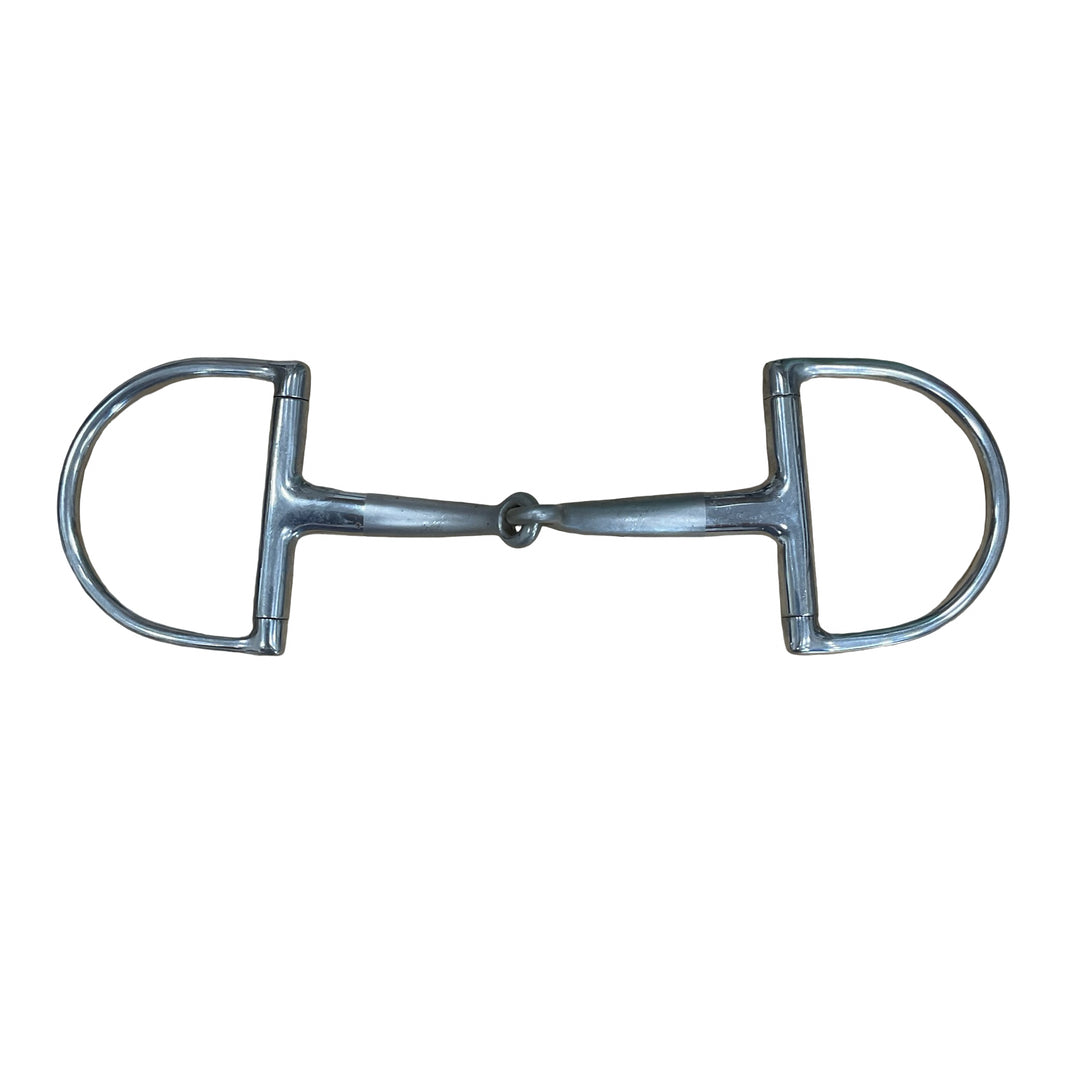 Herm Sprenger 5.25" Satinox D-Ring Single Joint Snaffle Used