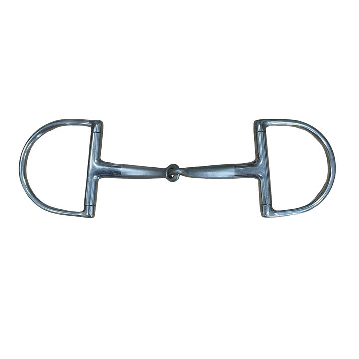 Herm Sprenger 5.25" Satinox D-Ring Single Joint Snaffle Used