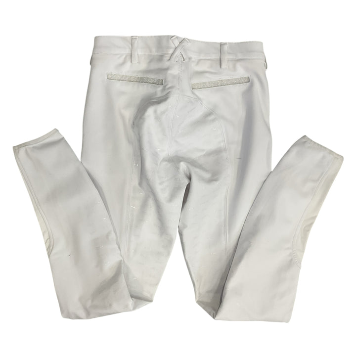 Schockemohle Women's 36 Chayenne Full Seat Show Breech White Used - H