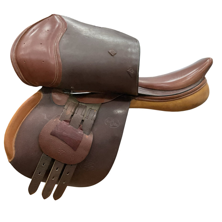 17" Ovation Ruiz Diaz Wide Used Hunter/Jumper Saddle - H