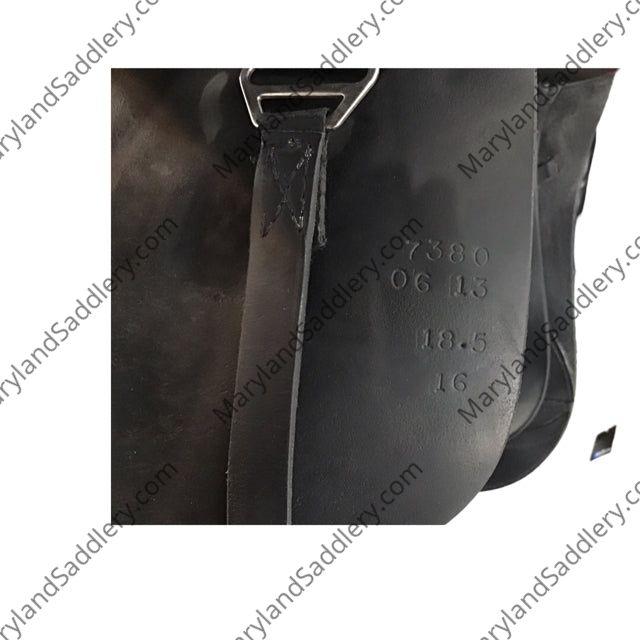 18.5" Custom Saddlery Wolfgang Solo Medium Tree Dressage Saddle - C