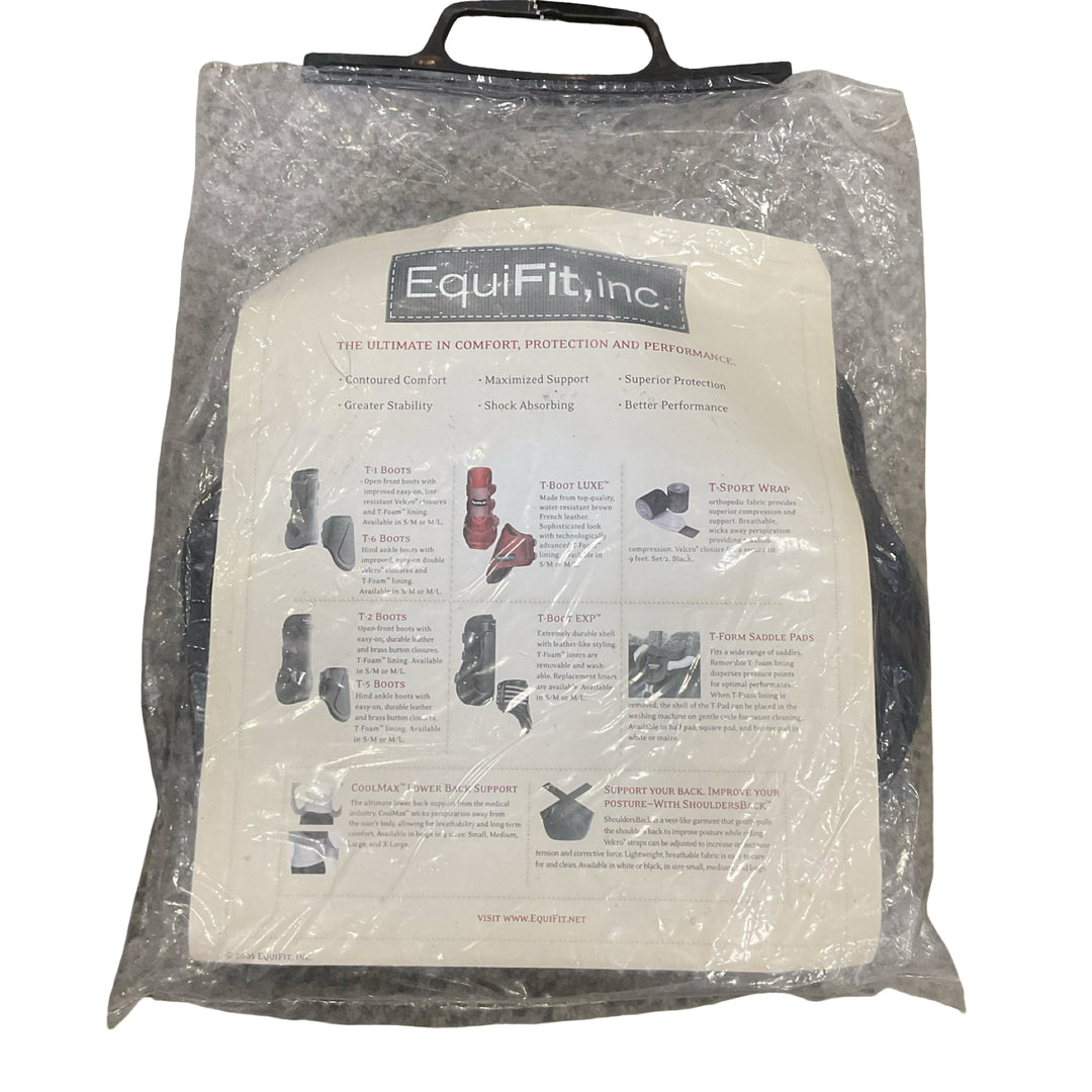 Equifit T-Foam Liners For Jump Boot Small Front Black New - H