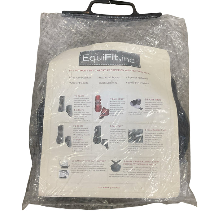 Equifit T-Foam Liners For Jump Boot Small Front Black New - H