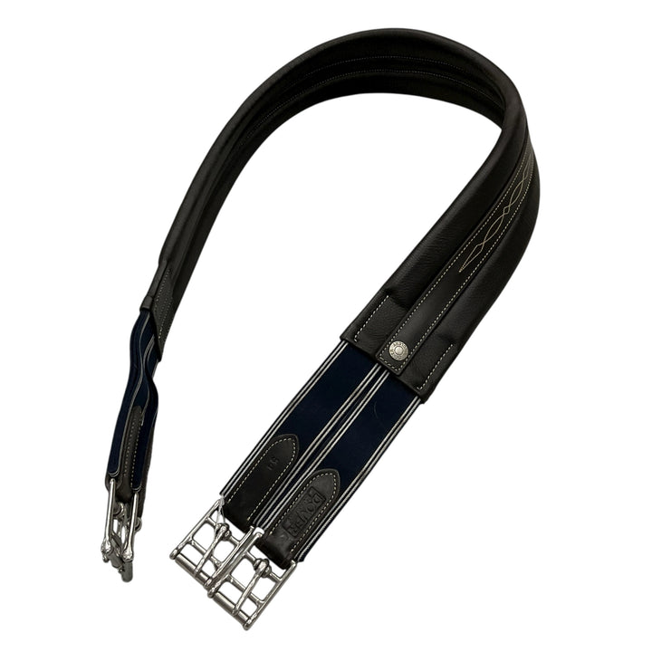 Dover 54" Leather w/ Double Elastic Girth Brown Used - H