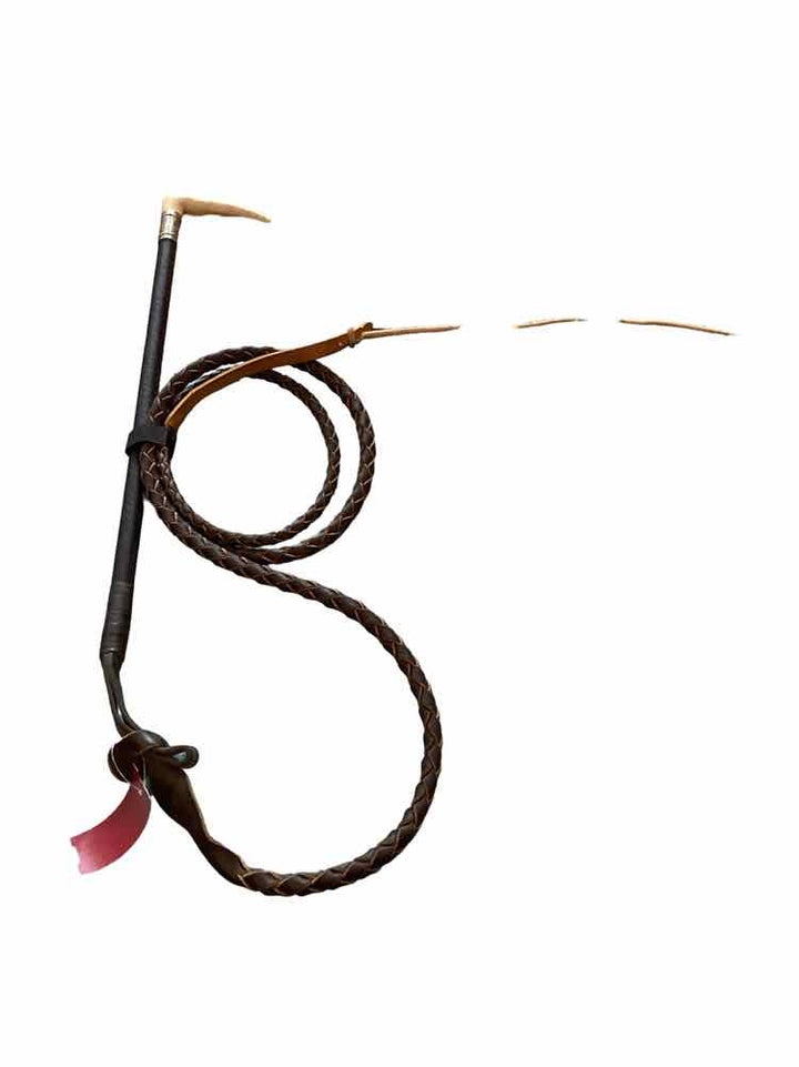 BROWN USED HUNT WHIP