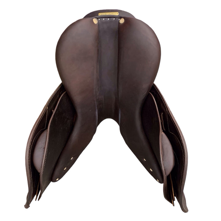 17.5" Antares Signature Wide Used Hunter/Jumper Saddle - H