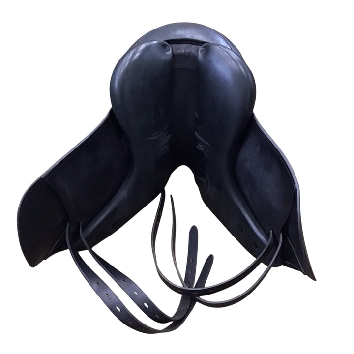 16" Dynamic Monoflap Narrow Used Dressage Saddle - H