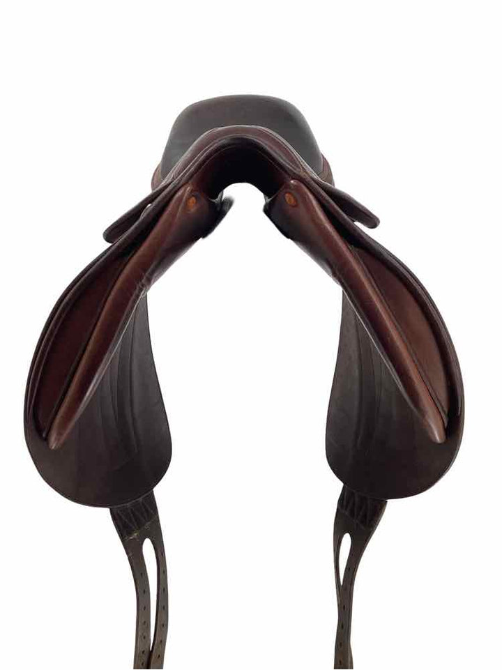 17" Butet used mono flap dressage saddle B