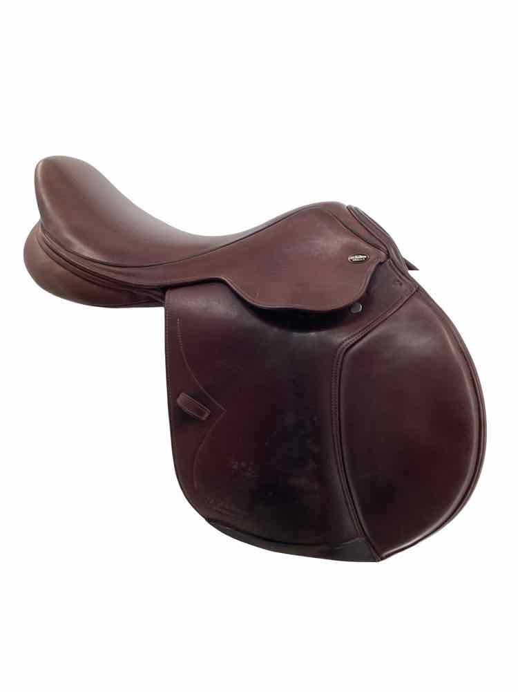 17.5" M Toulouse Jeninne adjustable tree wool flocked used close contact saddle