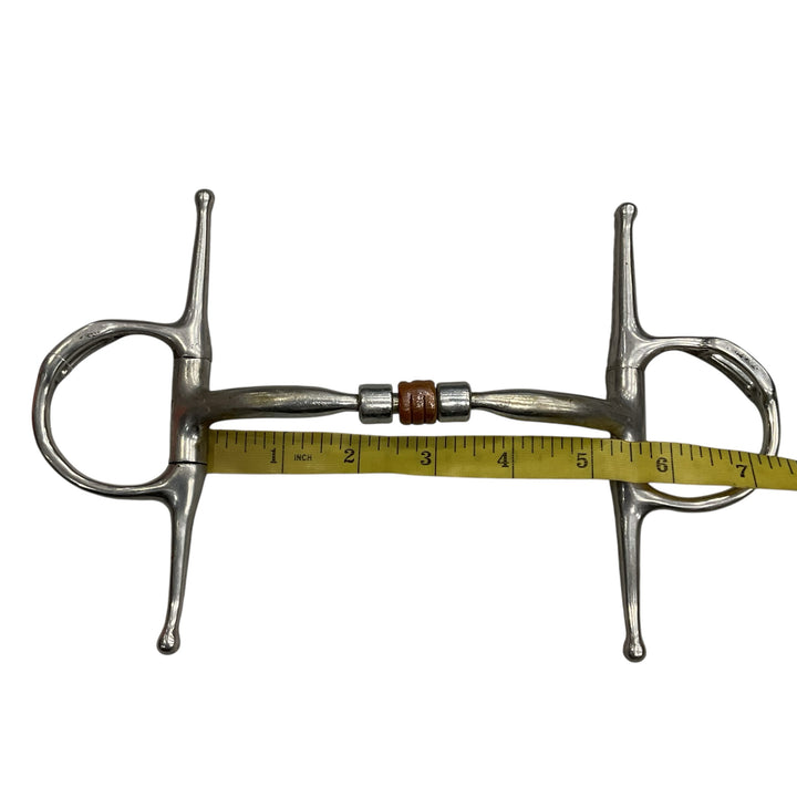 Toklat 5.5" Myler Full Cheek Copper Roller Snaffle Used - H