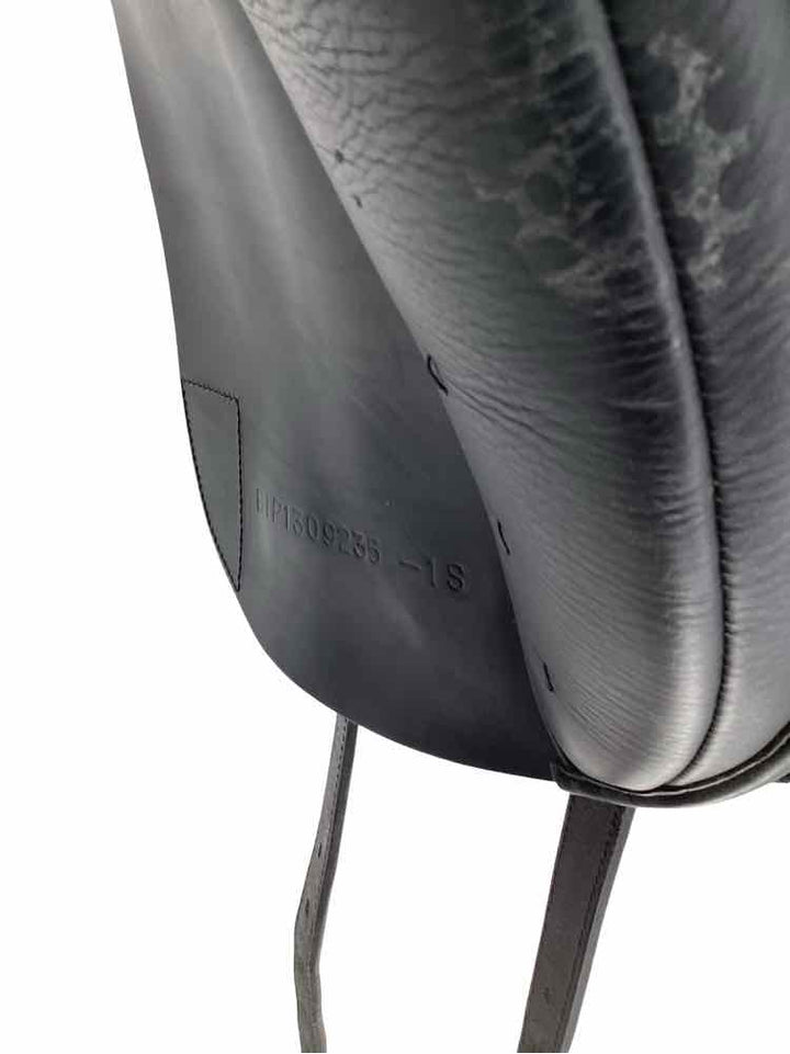 17.5" Bates used adjustable tree dressage saddle