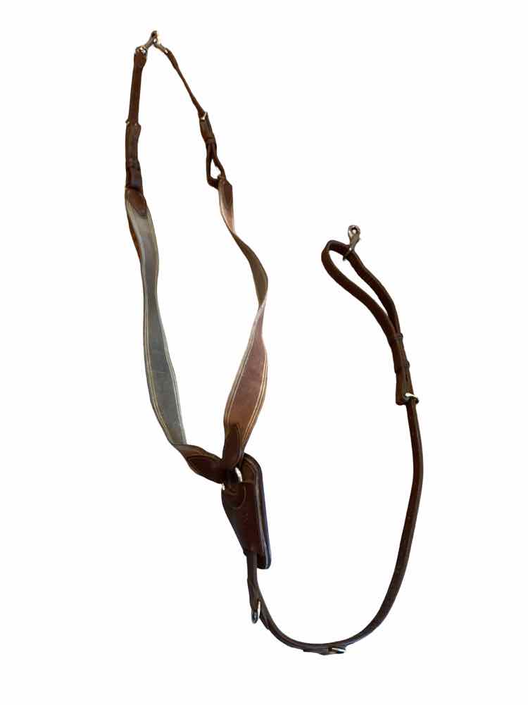 Prestige used full size leather breast plate B