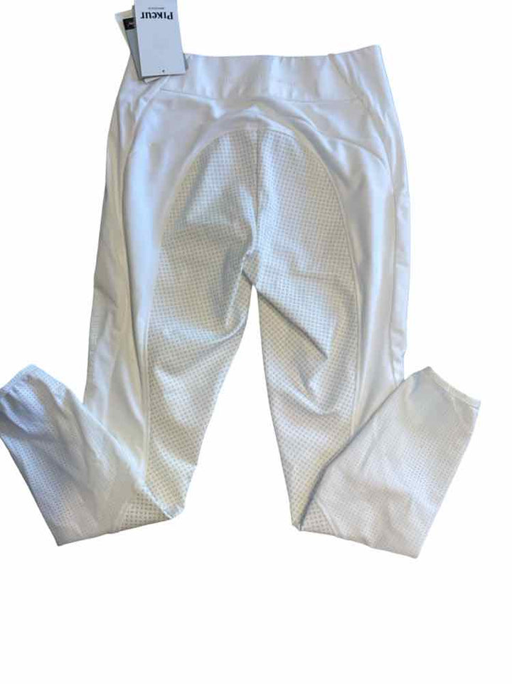 Ladies new white size 28 full seat breech B