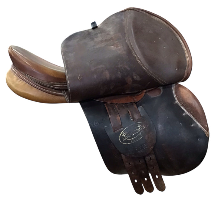 16.5" HDR Advantage Wide Used Hunter/Jumper Saddle - H