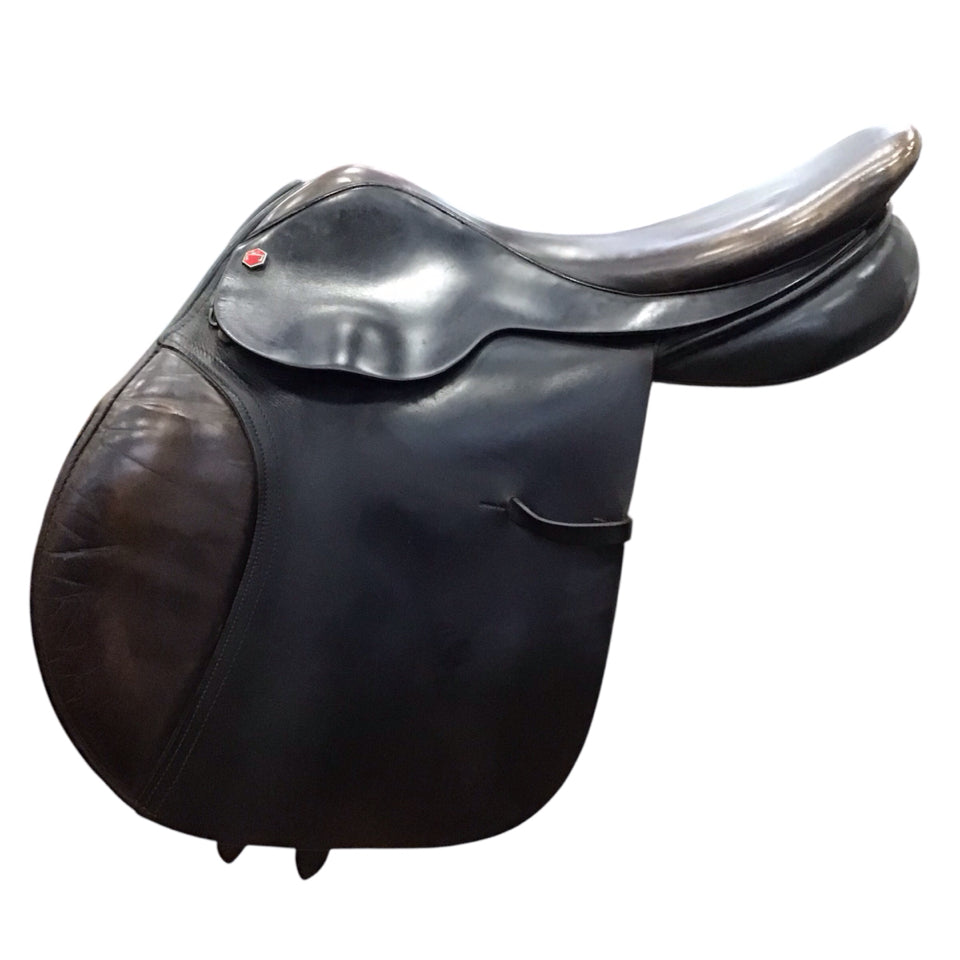 17.5" Albion Medium/Wide Used Hunter/Jumper Saddle - H