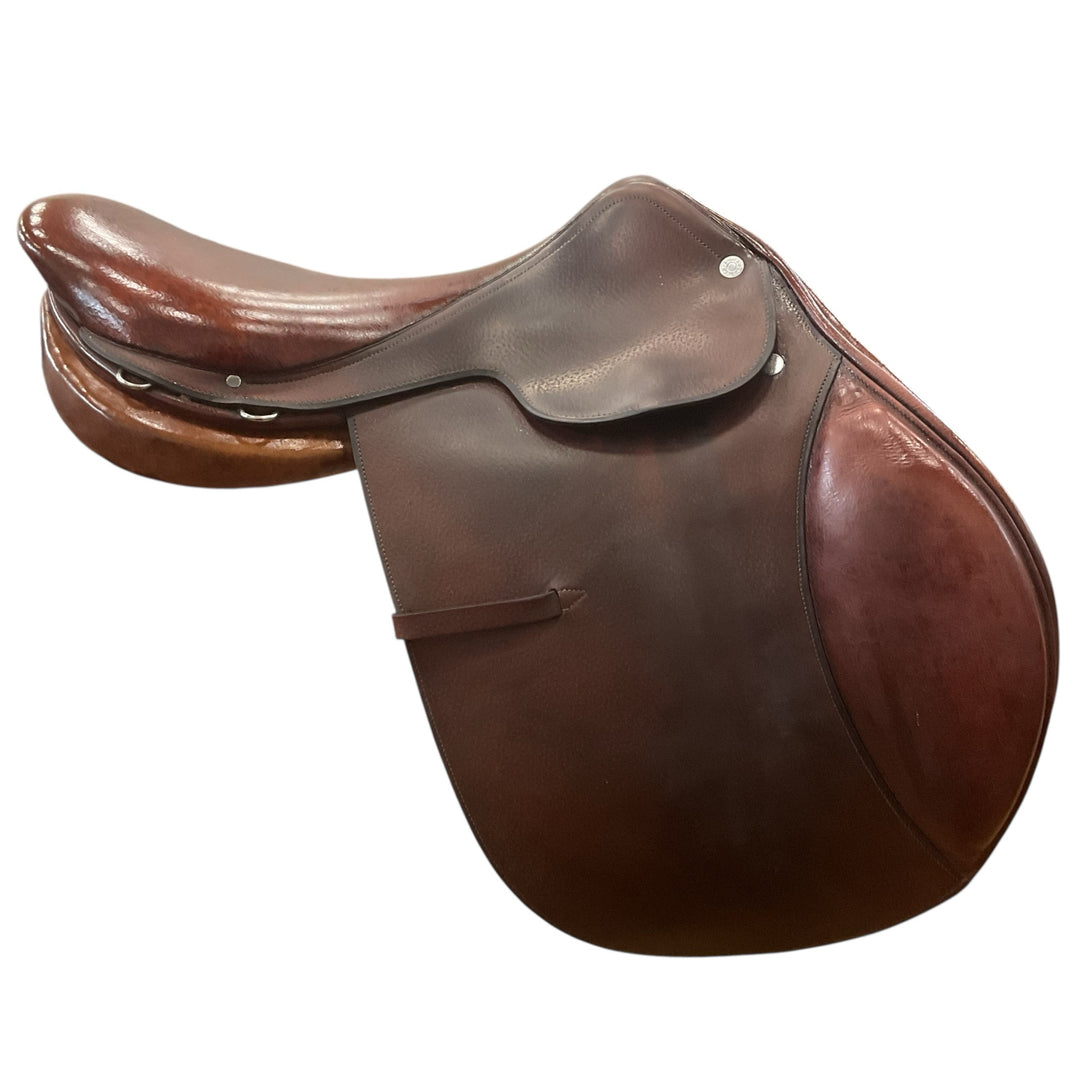 17" Hermes Steinkraus Narrow Used Hunter/Jumper Saddle - H