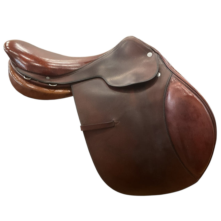 17" Hermes Steinkraus Narrow Used Hunter/Jumper Saddle - H