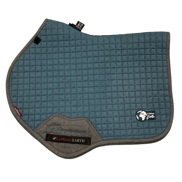 LeMieux Large Ocean Close Contact Earth Saddle Pad Used