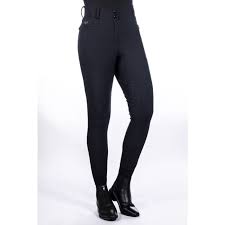 HKM new ladies winter heated breech full seat black B