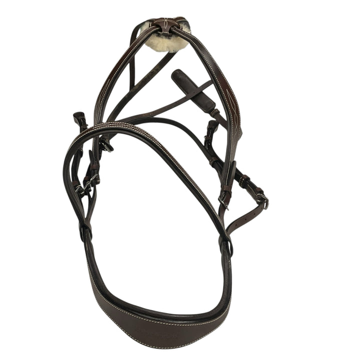 Harwich by Smartpak Horse Ergonomic Figure 8 Bridle Brown Used - H