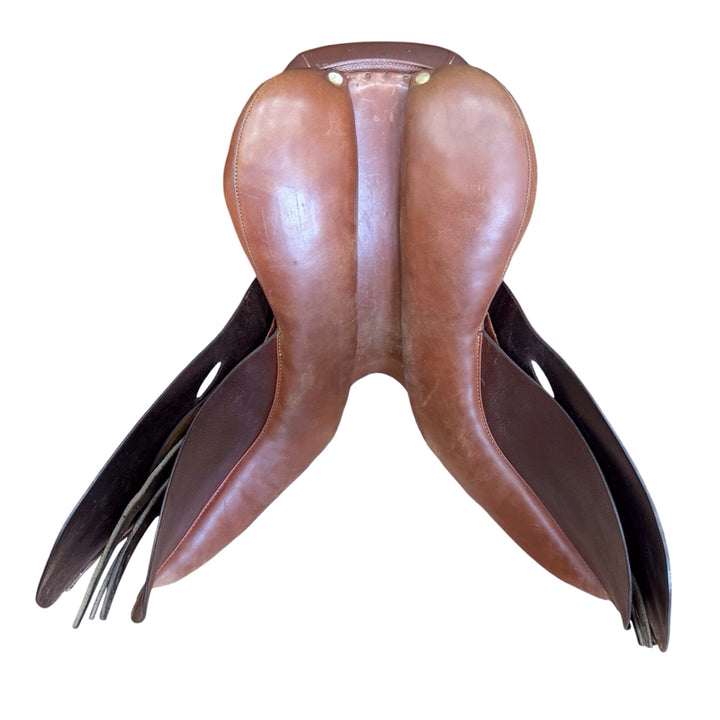 16" HDR Advantage Flocked Wide Used Childs Hunter/Jumper Saddle - H