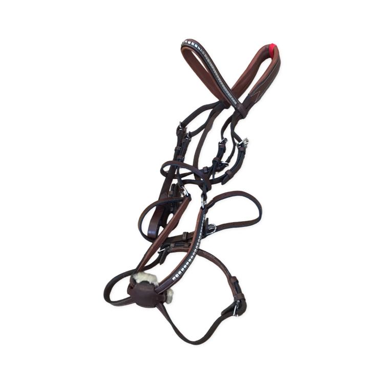 ROYAL Monocrown Clincher Figure 8 Headstall USED