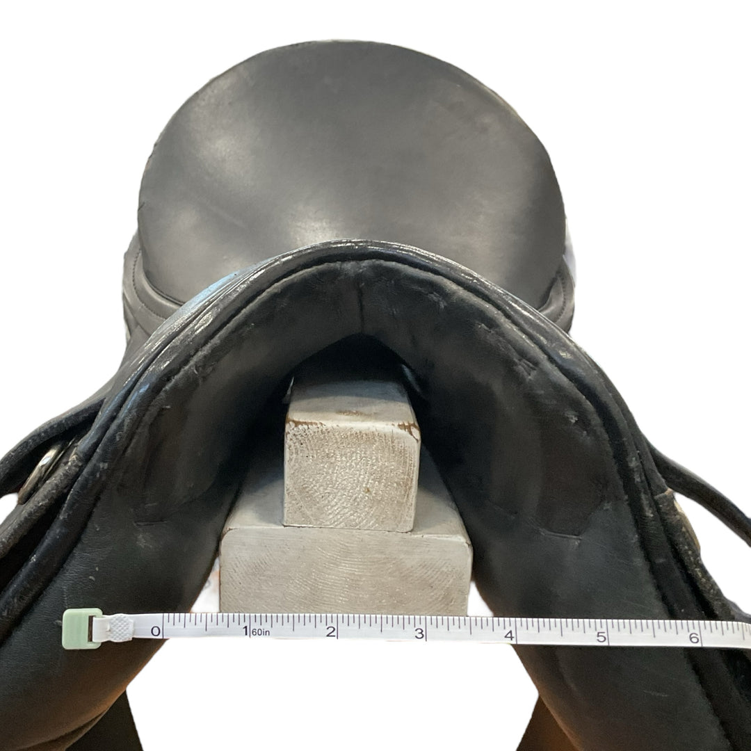 17.5" Passier Lenox 27.5cm Medium Used Dressage Saddle - H