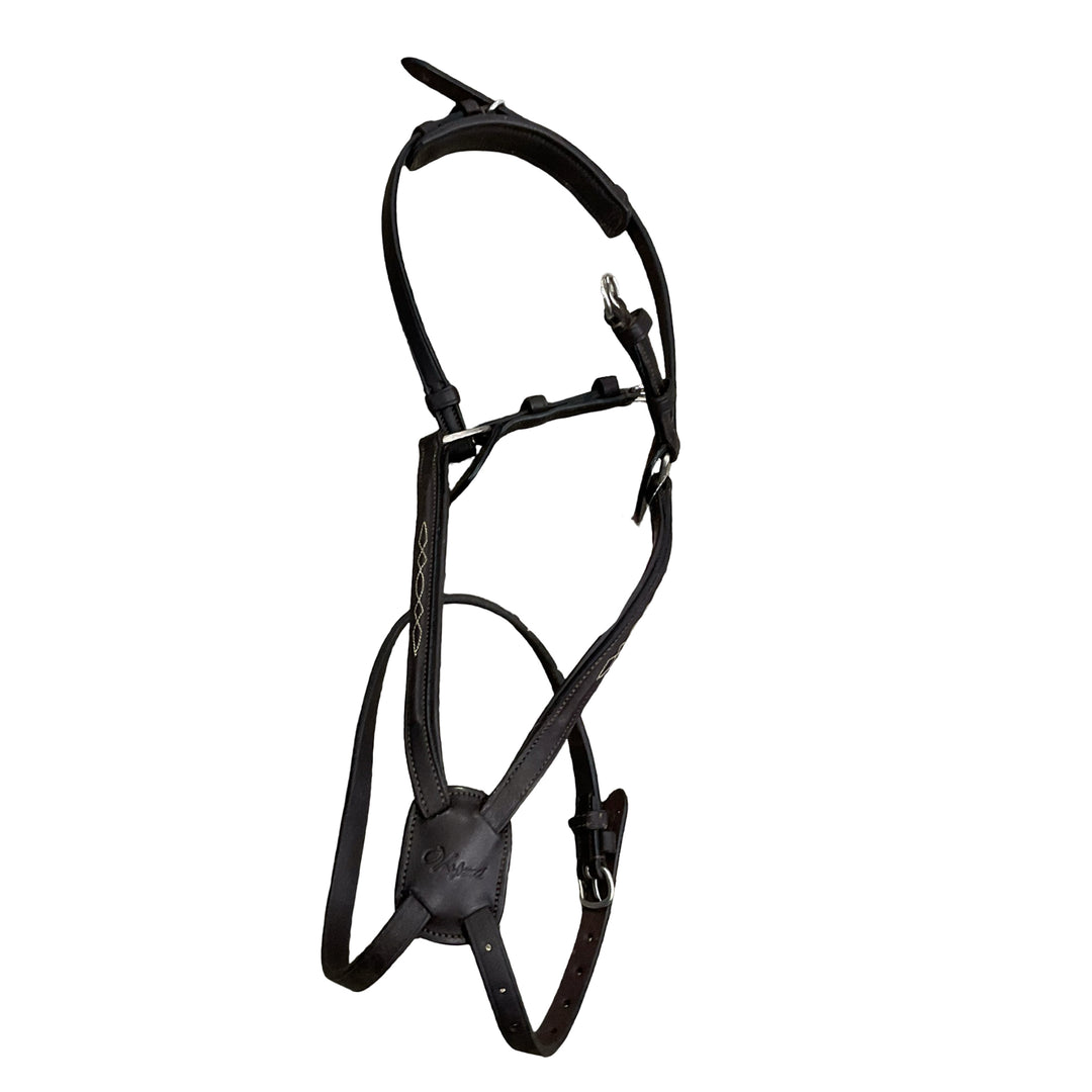 Vespucci Horse Raised Fancy Stitched Figure 8 Noseband Brown Used - H