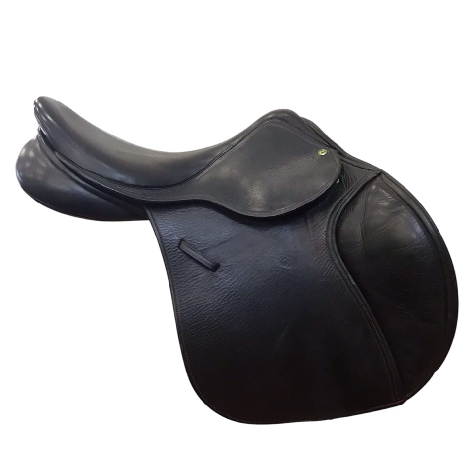 17" County Innovation Narrow Hunter/Jumper Saddle Used - H