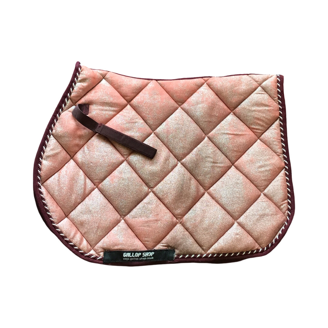 Gallop Shop Sparkle Saddle Pad Used