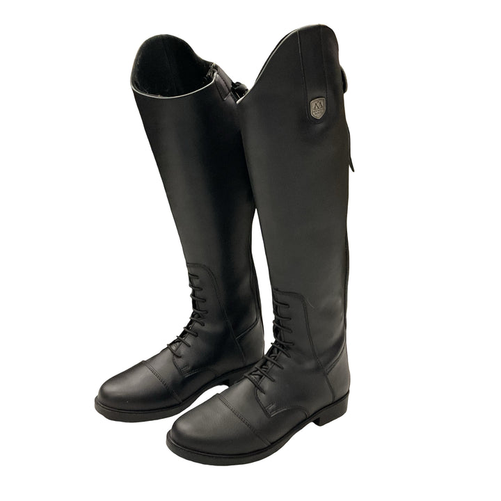 Mountain Horse Women's 37 Reg/Wide Veganza Field Boot Black New