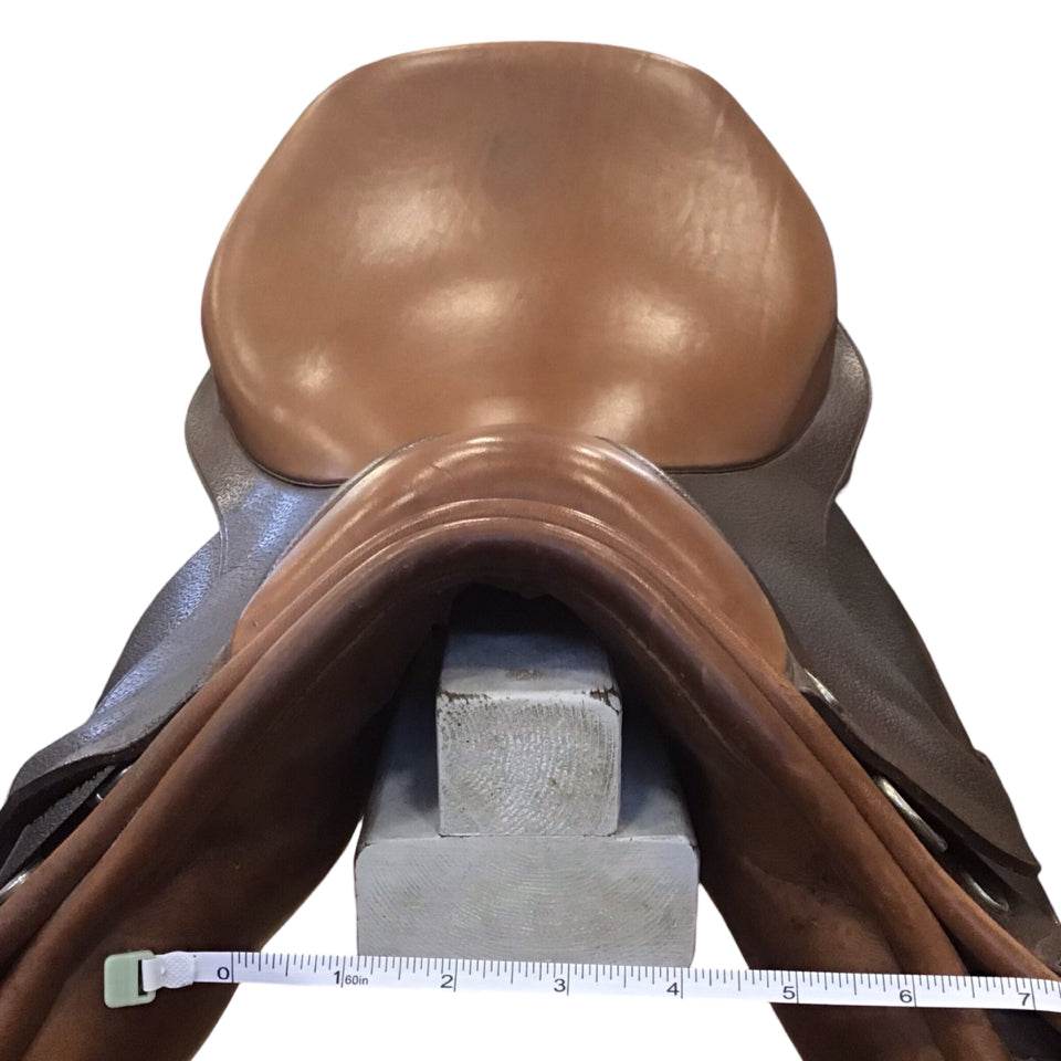 18.5" Mystic Med/Wide Used Hunter/Jumper Saddle - H