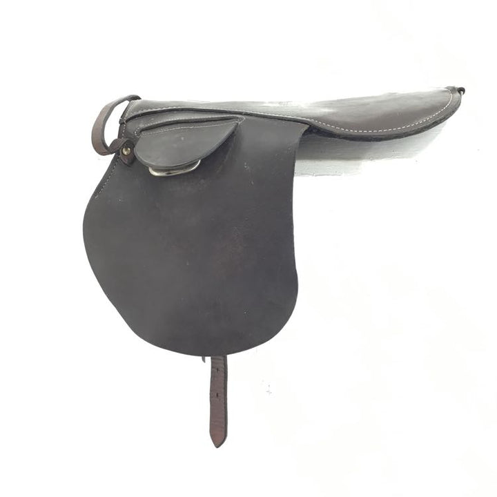 15" Childrens lead line saddle B