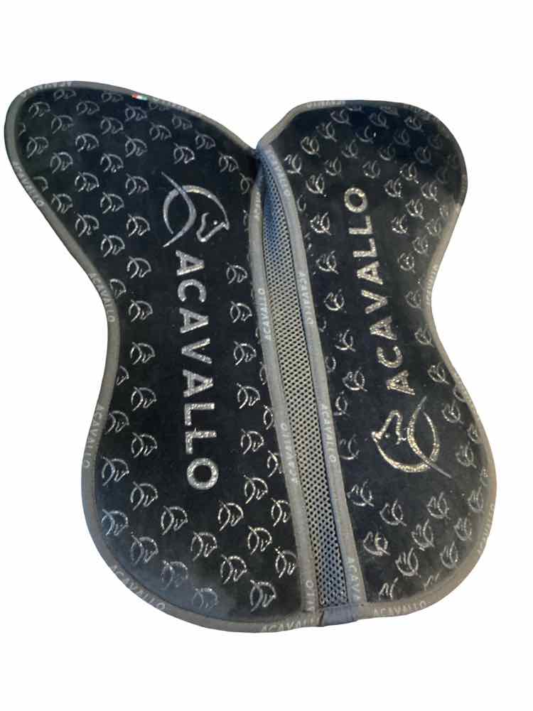 ACAVALLO SPECIALTY PAD half pad black
