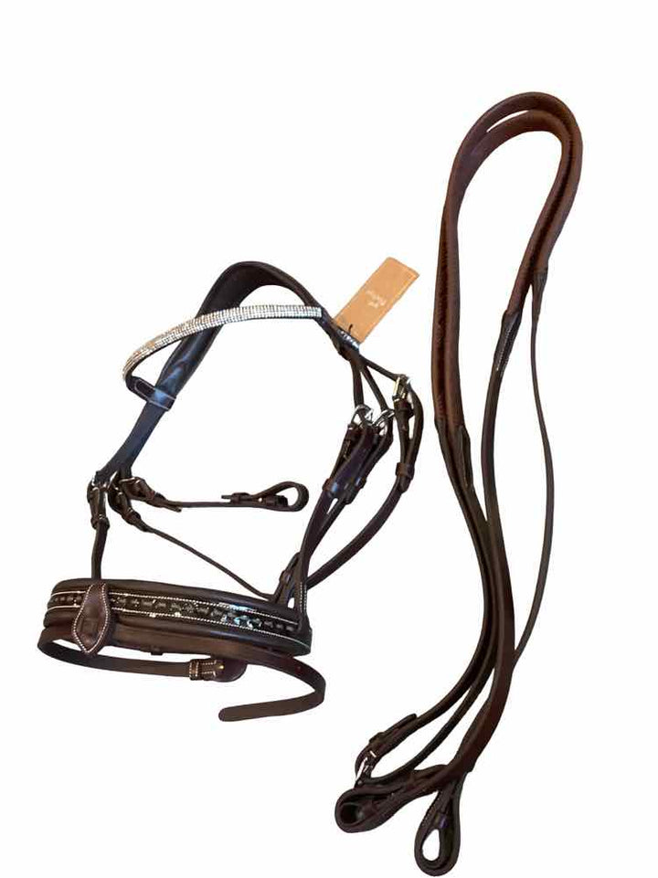 PENELOPE new brown fancy full size bridle